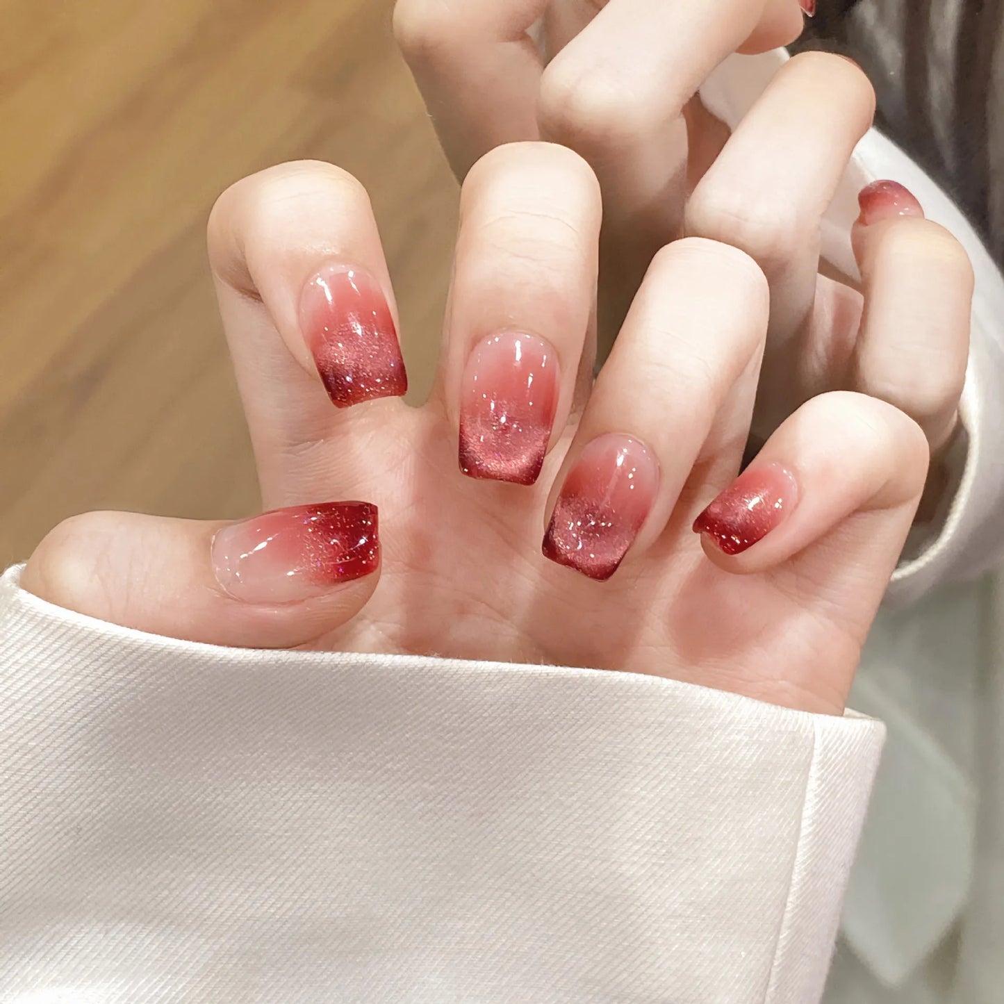Nuevo estilo hecho a mano con diferentes formas artificiales para salón de uñas, cubierta completa extraíble ABS, puntas para uñas a presión