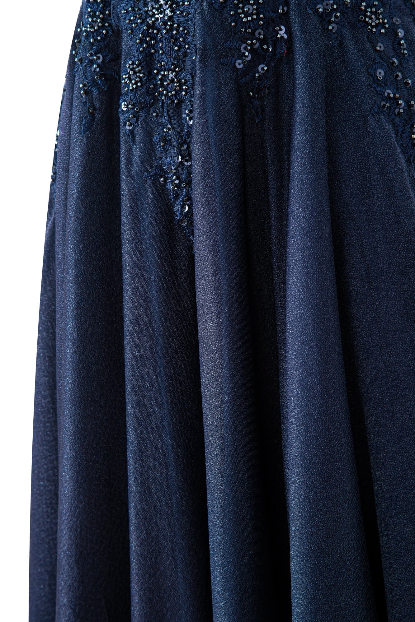 Vestido corto de gasa con corte A para fiesta de bienvenida