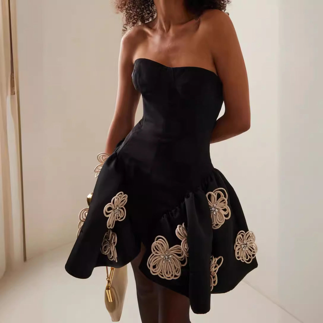Luxury Crystal Party Bandage Dress