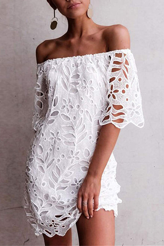 Vestido de fiesta informal con falda hueca y un solo hombro sin tirantes