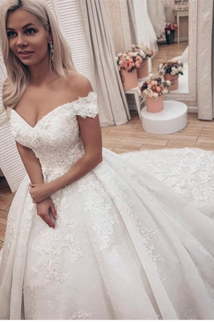 Vestidos de novia de diseño princesa | Vestidos de novia de encaje