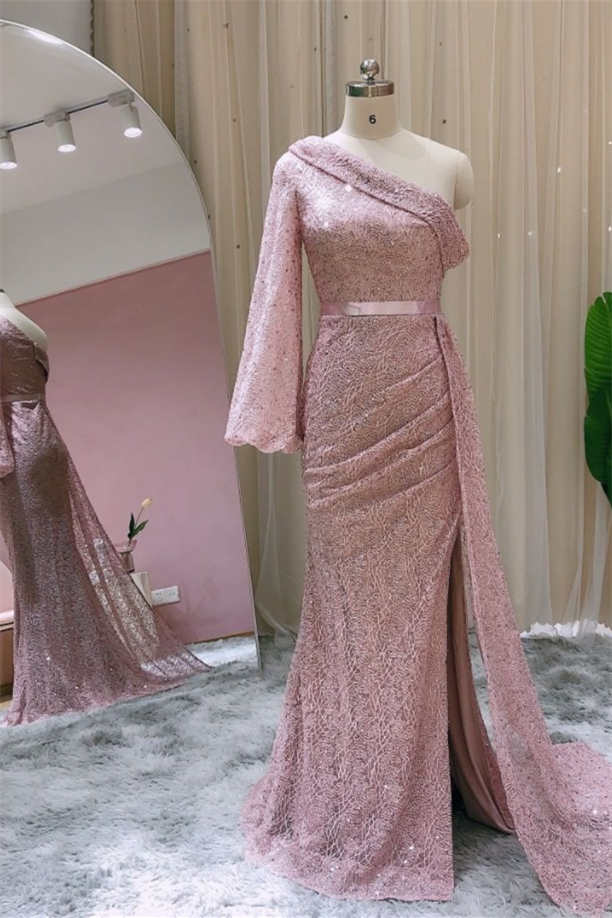 Vestidos de noche elegantes con mangas