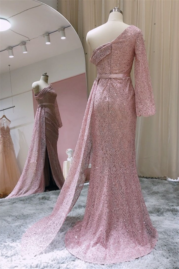 Vestidos de noche elegantes con mangas