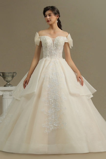 Wunderschöne Brautkleider Prinzessin