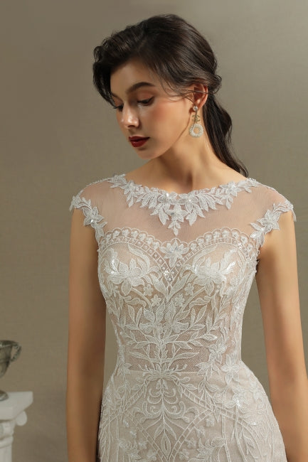Luxuriöses Meerjungfrauen-Brautkleid | Brautkleider aus Spitze