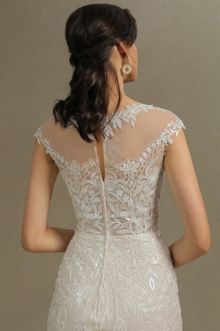 Luxuriöses Meerjungfrauen-Brautkleid | Brautkleider aus Spitze