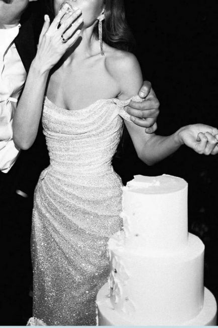 Meerjungfrau / Trompete Brautkleider Sparkle & Shine Kleid Hochzeit Party