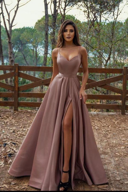 Vestidos de noche largos y sencillos