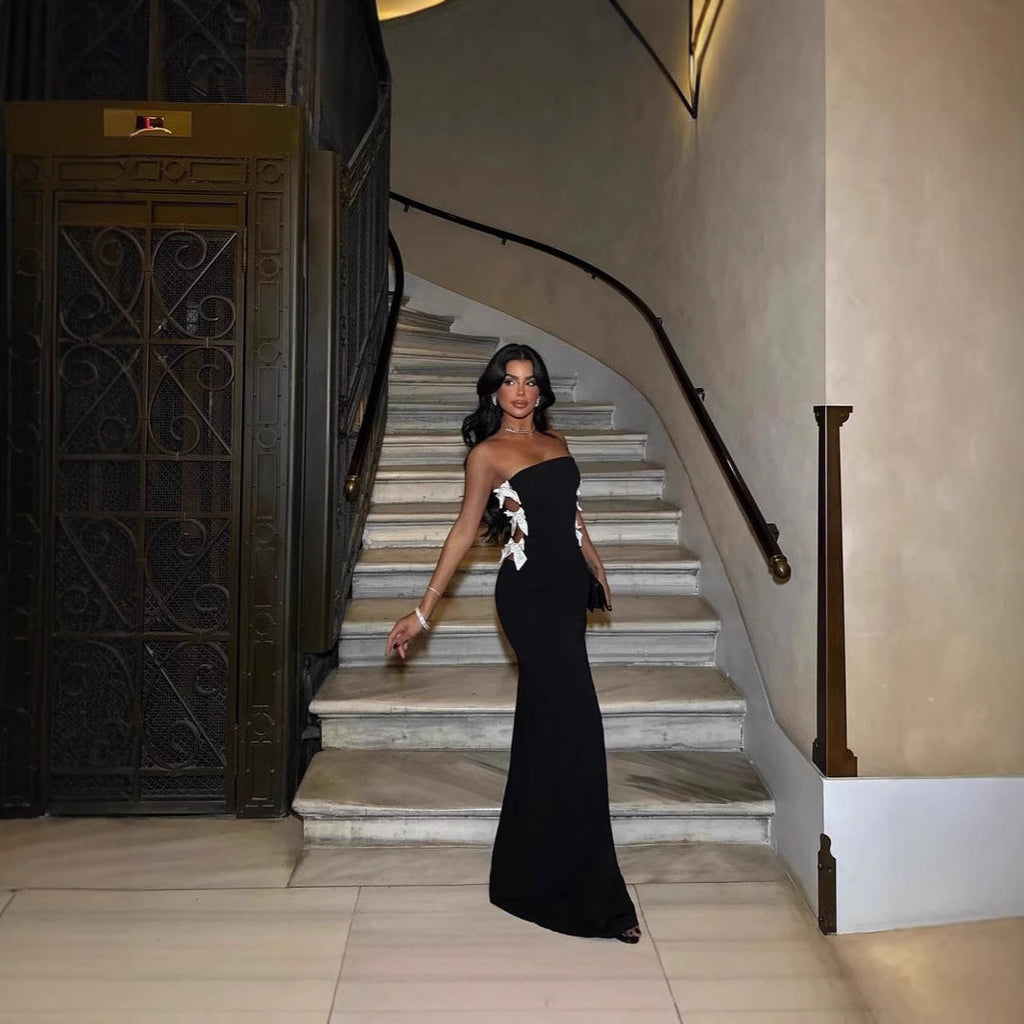 High Slit Sequin Long Dress Prom Dress