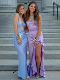Sexy Satin Long Prom Dress Evening Dress Y7844