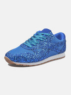 Scarpe da ginnastica casual scintillanti e traspiranti