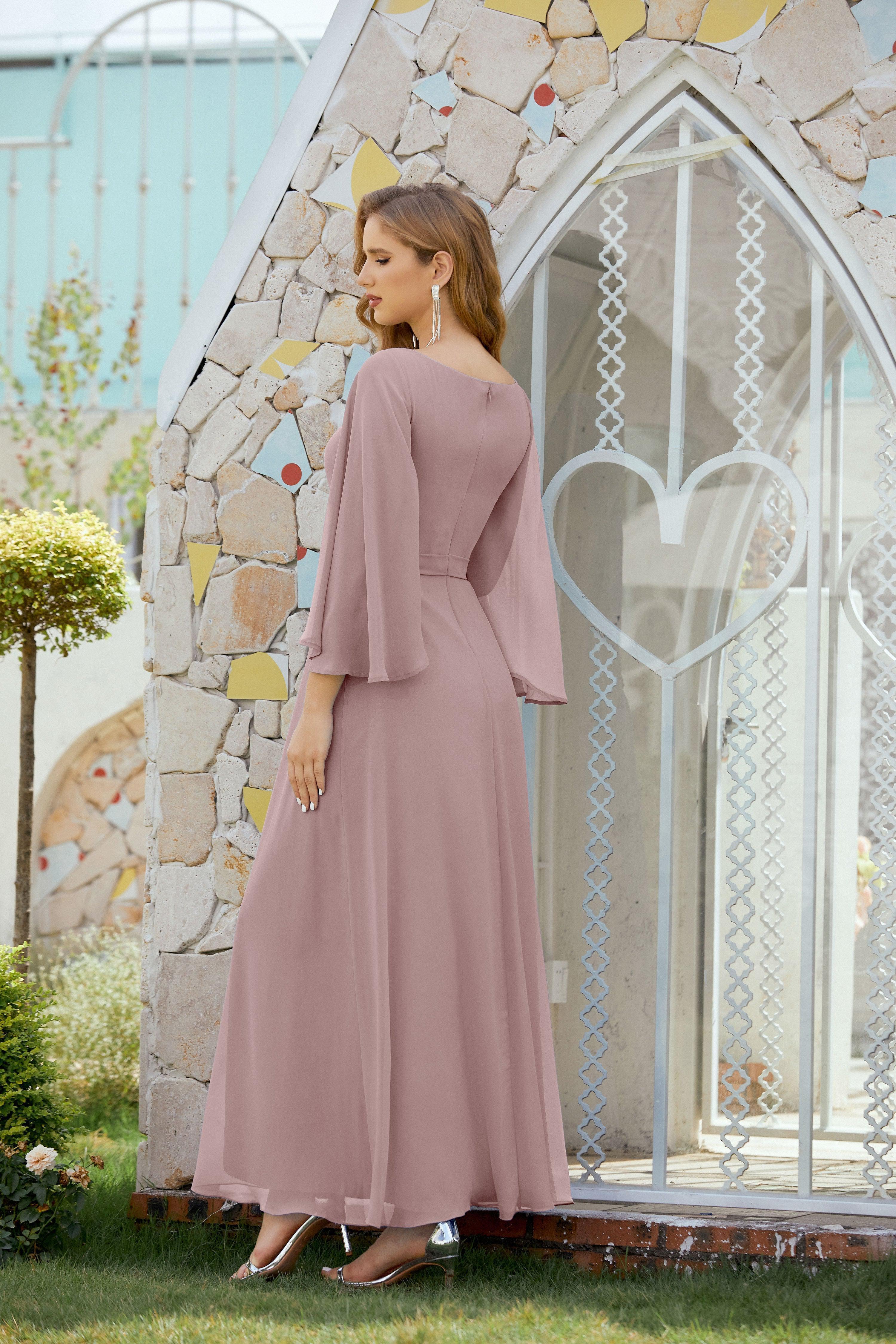 Abito da Sposa della Madre della Sposa Abito da Ballo Formale per Ospite di Matrimonio 28012