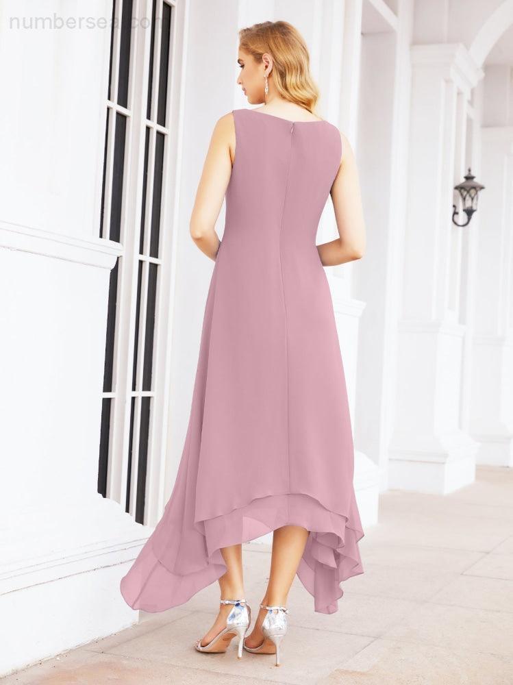 Vestido de Noiva de Duas Peças em Linha A para Mãe da Noiva Vestido de Festa Formal 28073