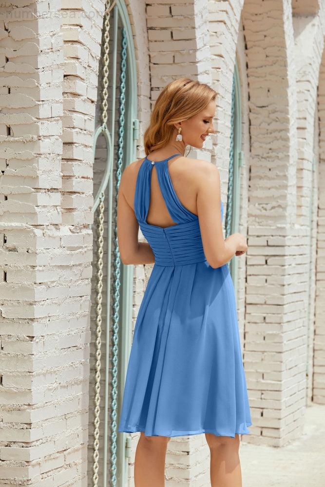 Ärmellose Kleider für den Heimkehrball Formelles Cocktail-Abendkleid Abschlussballkleid 28014