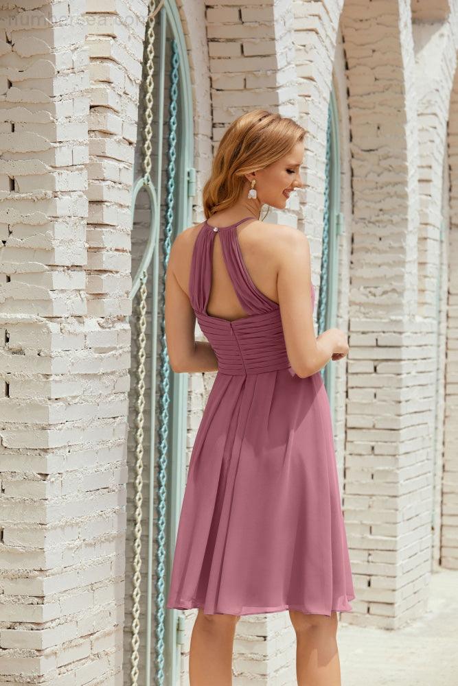 Ärmellose Kleider für den Heimkehrball Formelles Cocktail-Abendkleid Abschlussballkleid 28014