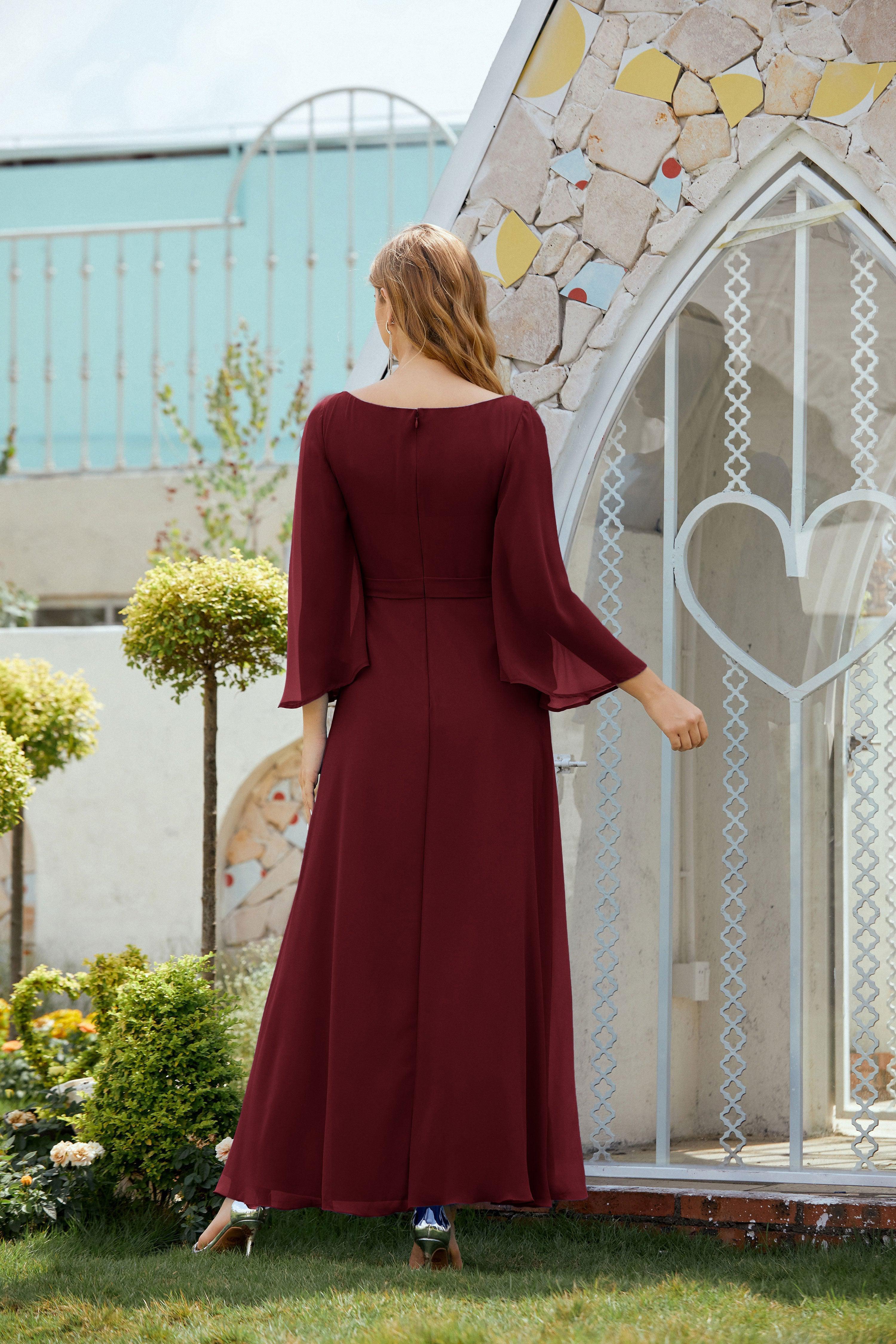 Abito da Sposa della Madre della Sposa Abito da Ballo Formale per Ospite di Matrimonio 28012
