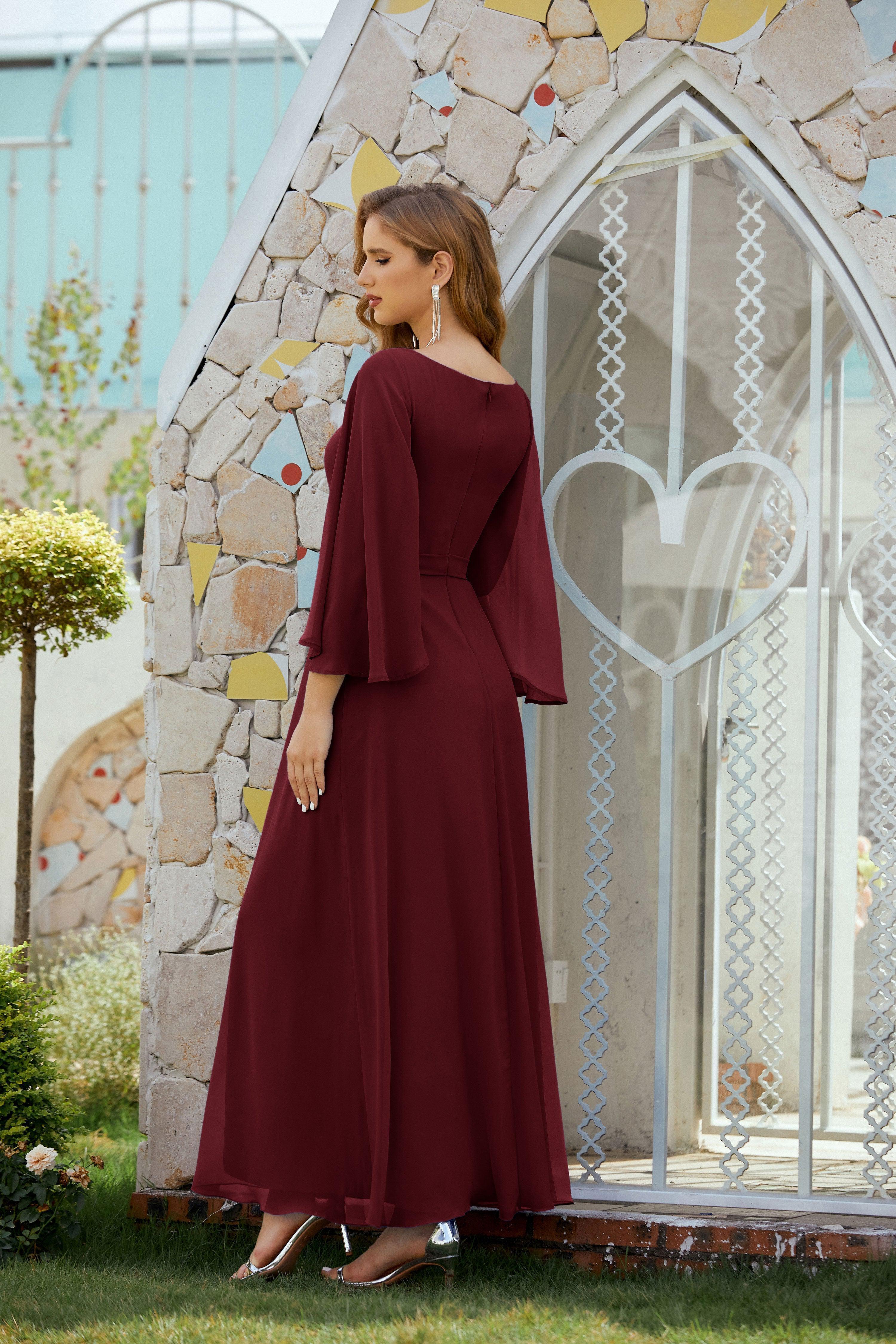 Abito da Sposa della Madre della Sposa Abito da Ballo Formale per Ospite di Matrimonio 28012