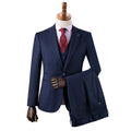 Costume Homme Rayé pour Affaires, Mariage Formel, Veste de Marié et Garçon d'Honneur