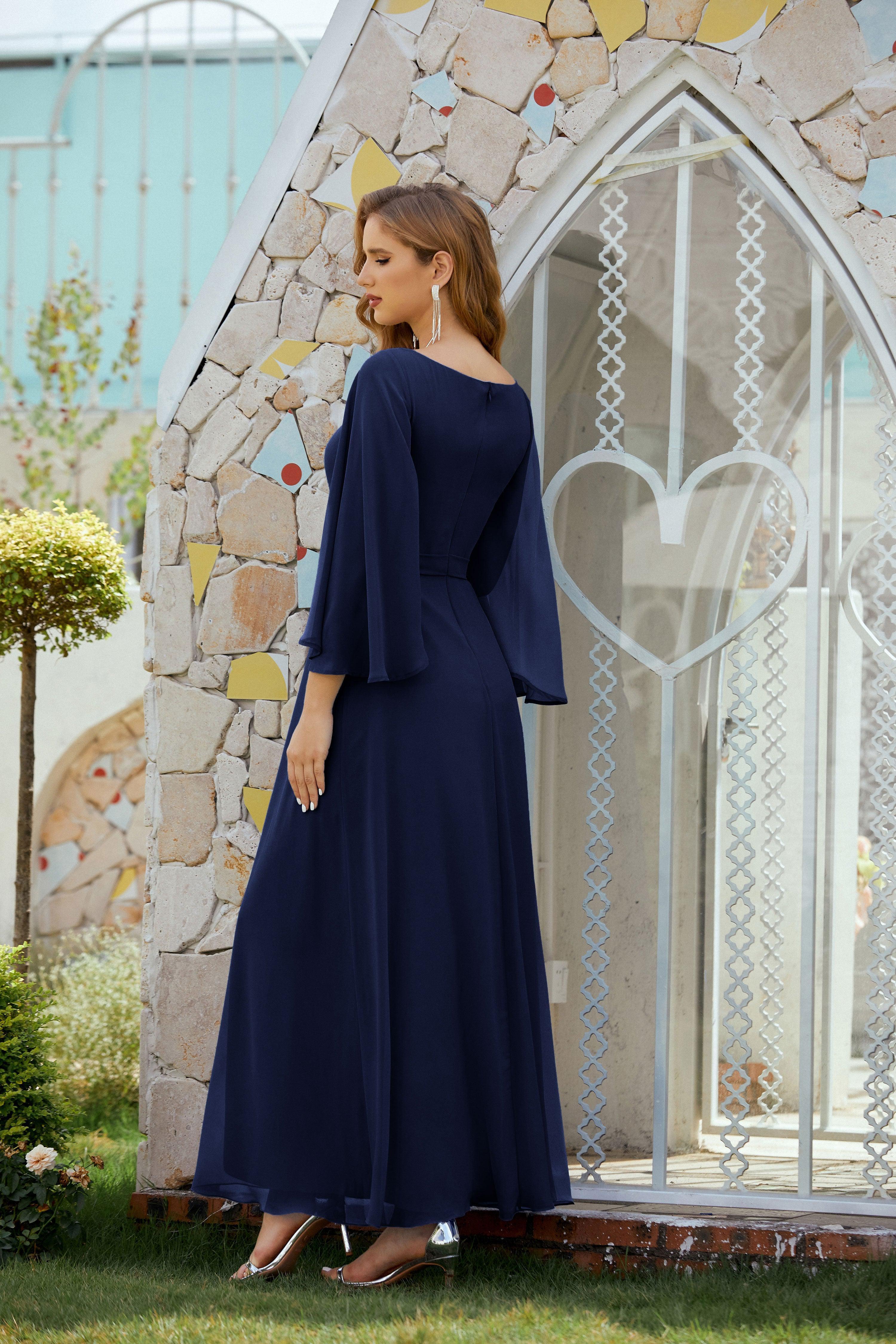 Abito da Sposa della Madre della Sposa Abito da Ballo Formale per Ospite di Matrimonio 28012