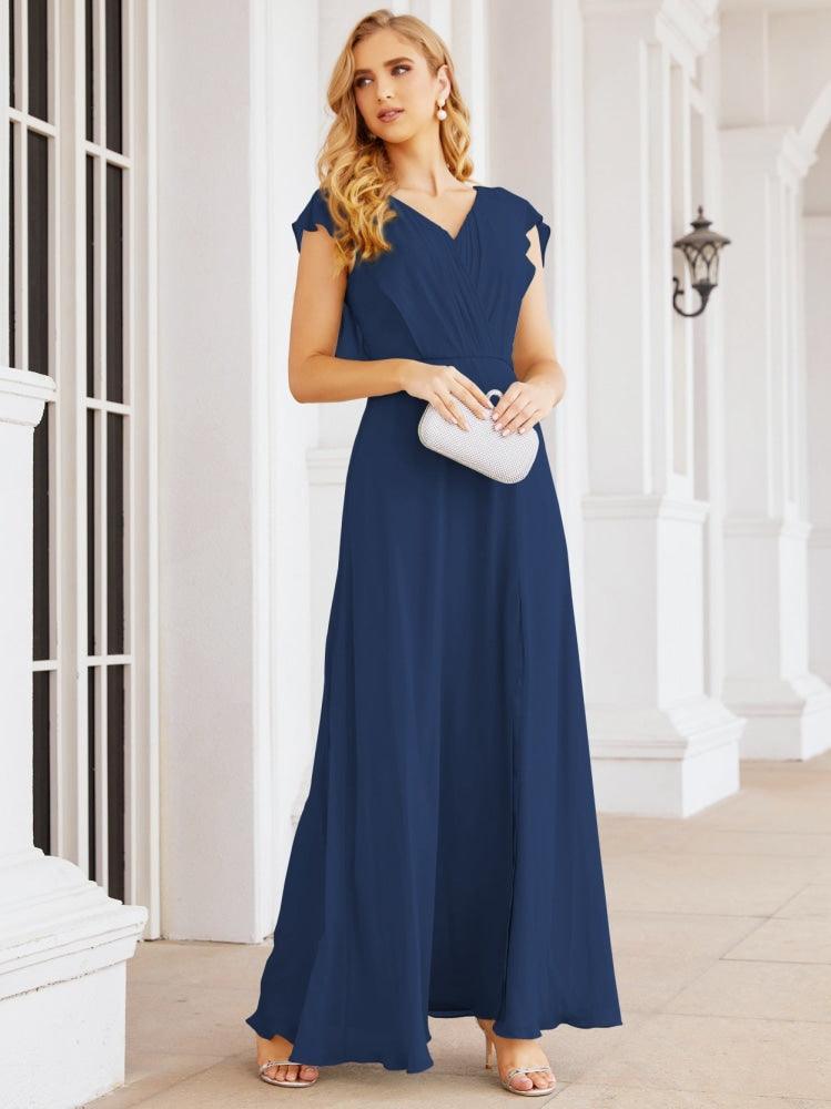 Abiti da damigella Numbersea con mantella, abito formale da ballo, abiti con schiena scoperta per madre della sposa 28058