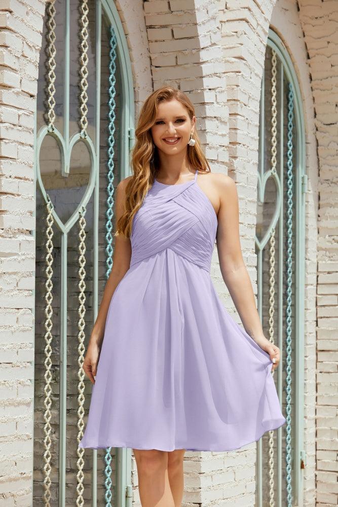 Vestidos de Baile sem Mangas para Receção em Casa, Cocktail Formal e Baile de Finalistas 28014