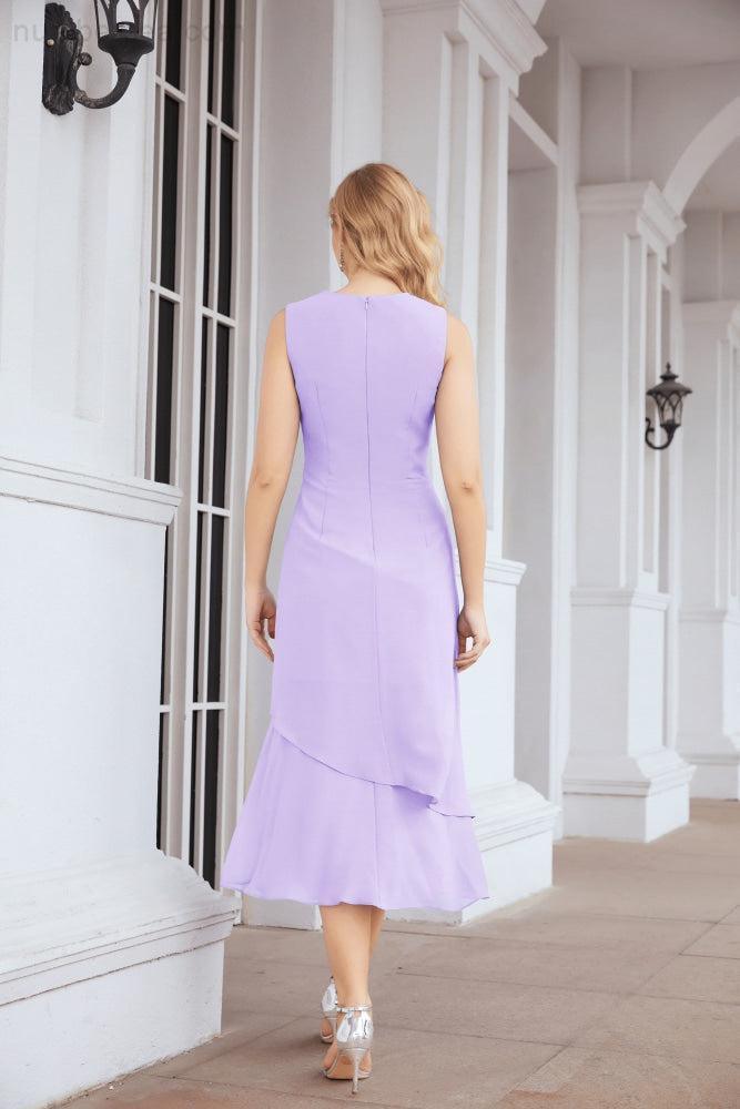 Robe de mariage de la mère de la mariée en deux pièces, ligne A, pour cérémonie et soirée formelle, modèle 28072