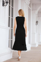 Robe de mariage de la mère de la mariée en deux pièces, ligne A, pour cérémonie et soirée formelle, modèle 28072
