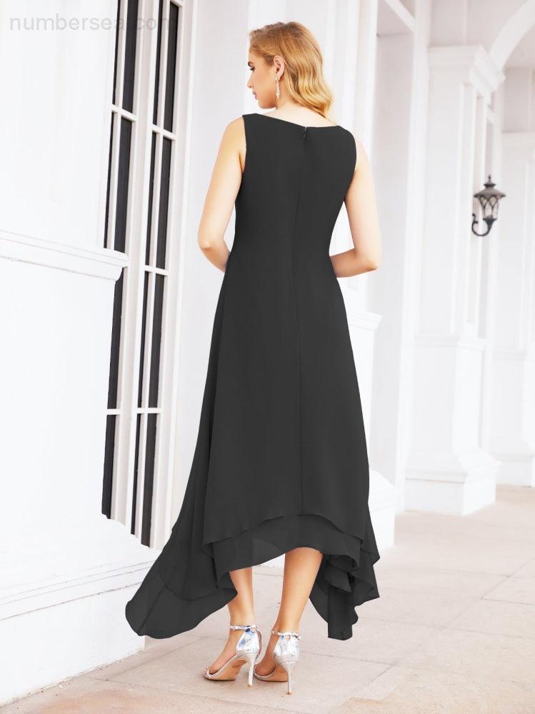 Vestido de Noiva de Duas Peças em Linha A para Mãe da Noiva Vestido de Festa Formal 28073