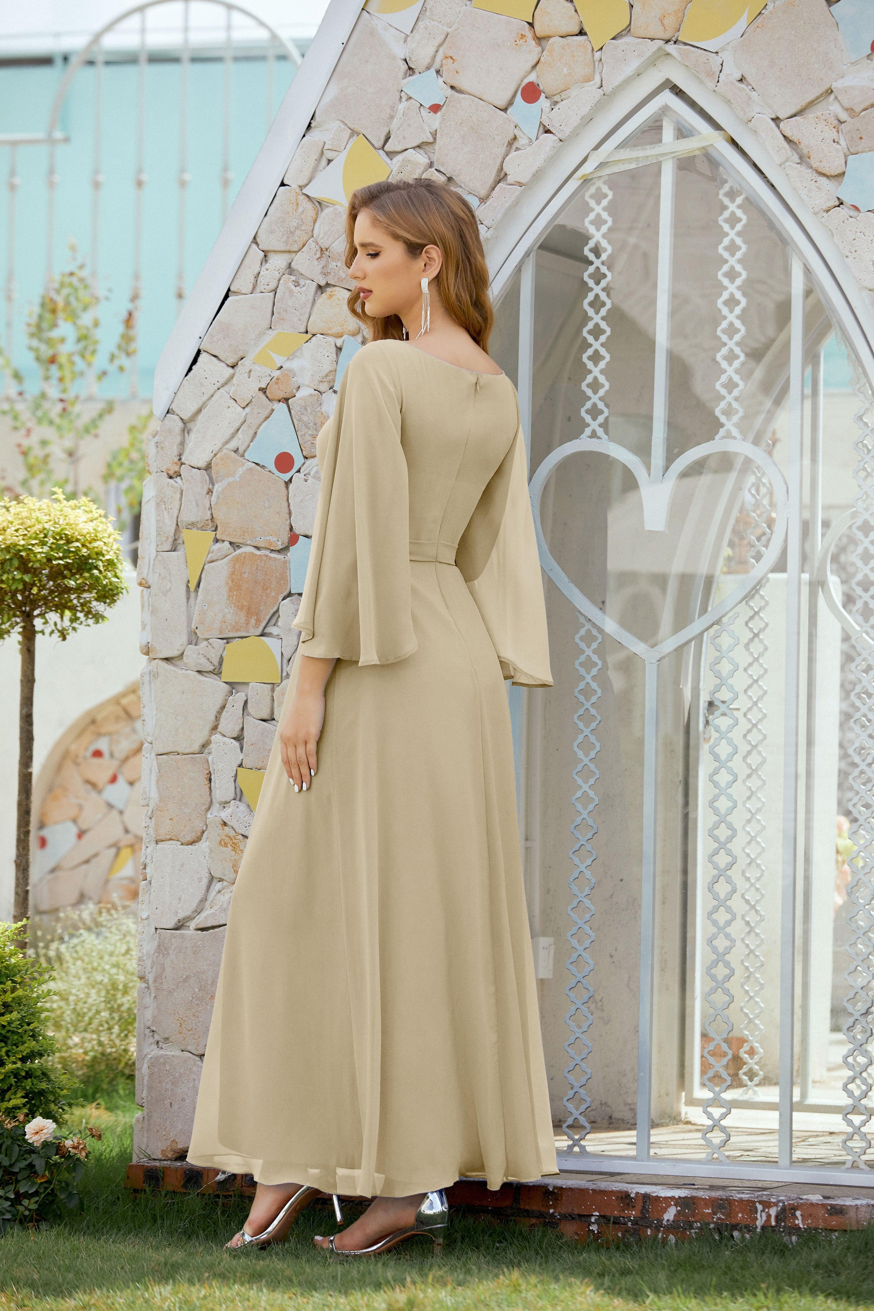 Abito da Sposa della Madre della Sposa Abito da Ballo Formale per Ospite di Matrimonio 28012