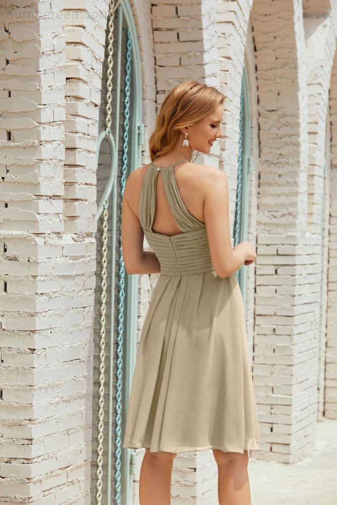 Ärmellose Kleider für den Heimkehrball Formelles Cocktail-Abendkleid Abschlussballkleid 28014