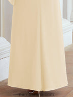Robe de soirée formelle longue pour mère de la mariée avec cape à volants 28026