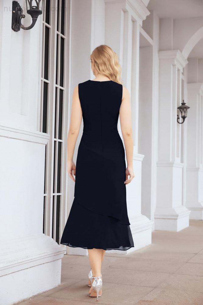 Robe de mariage de la mère de la mariée en deux pièces, ligne A, pour cérémonie et soirée formelle, modèle 28072