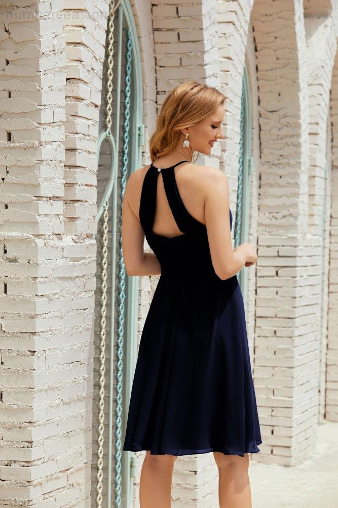 Ärmellose Kleider für den Heimkehrball Formelles Cocktail-Abendkleid Abschlussballkleid 28014