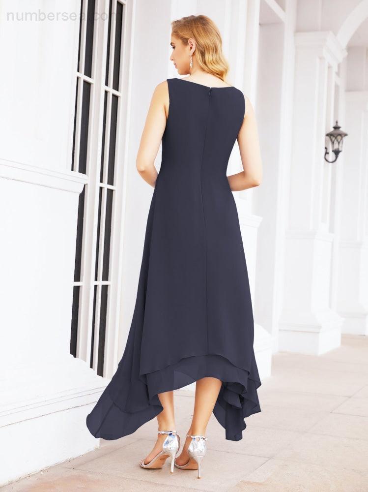 Vestido de Noiva de Duas Peças em Linha A para Mãe da Noiva Vestido de Festa Formal 28073