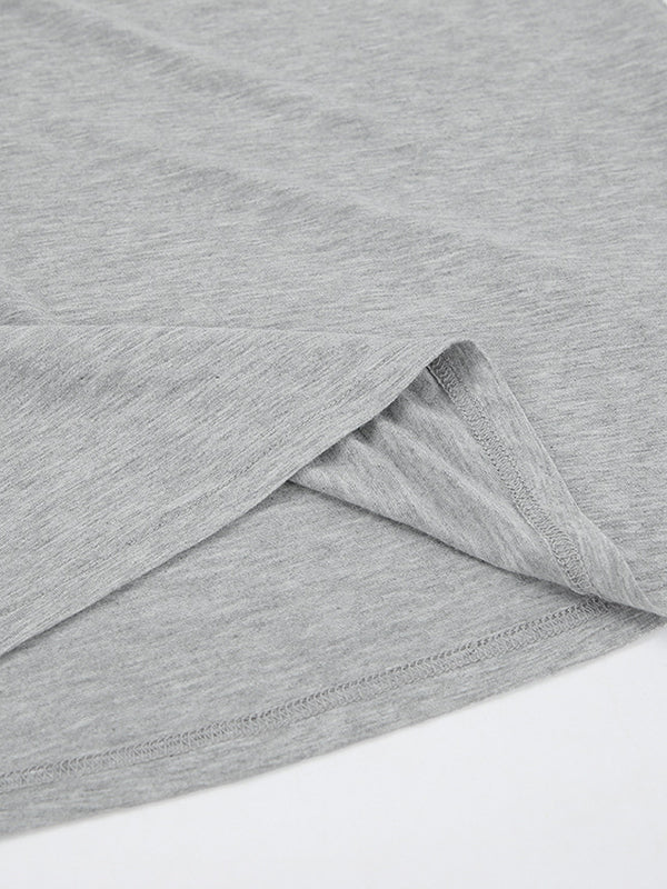 Lange Ärmel, schmal, plissiert, einfarbig, mit Schlitz, schulterfrei, Abendkleider, Maxikleider 