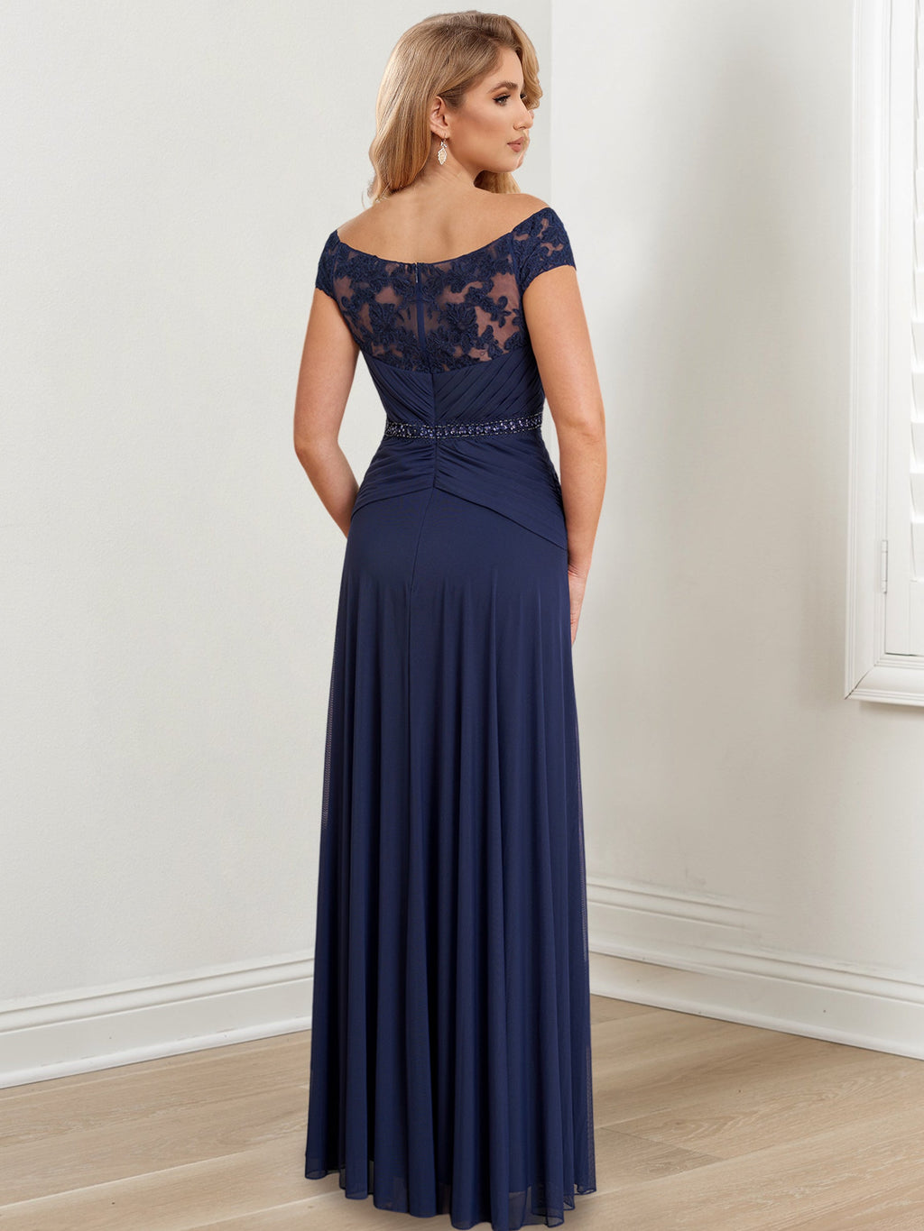 Floor Length Off The Shoulder Mother Of The Bride Dresses A Line Princess