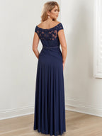 Floor Length Off The Shoulder Mother Of The Bride Dresses A Line Princess