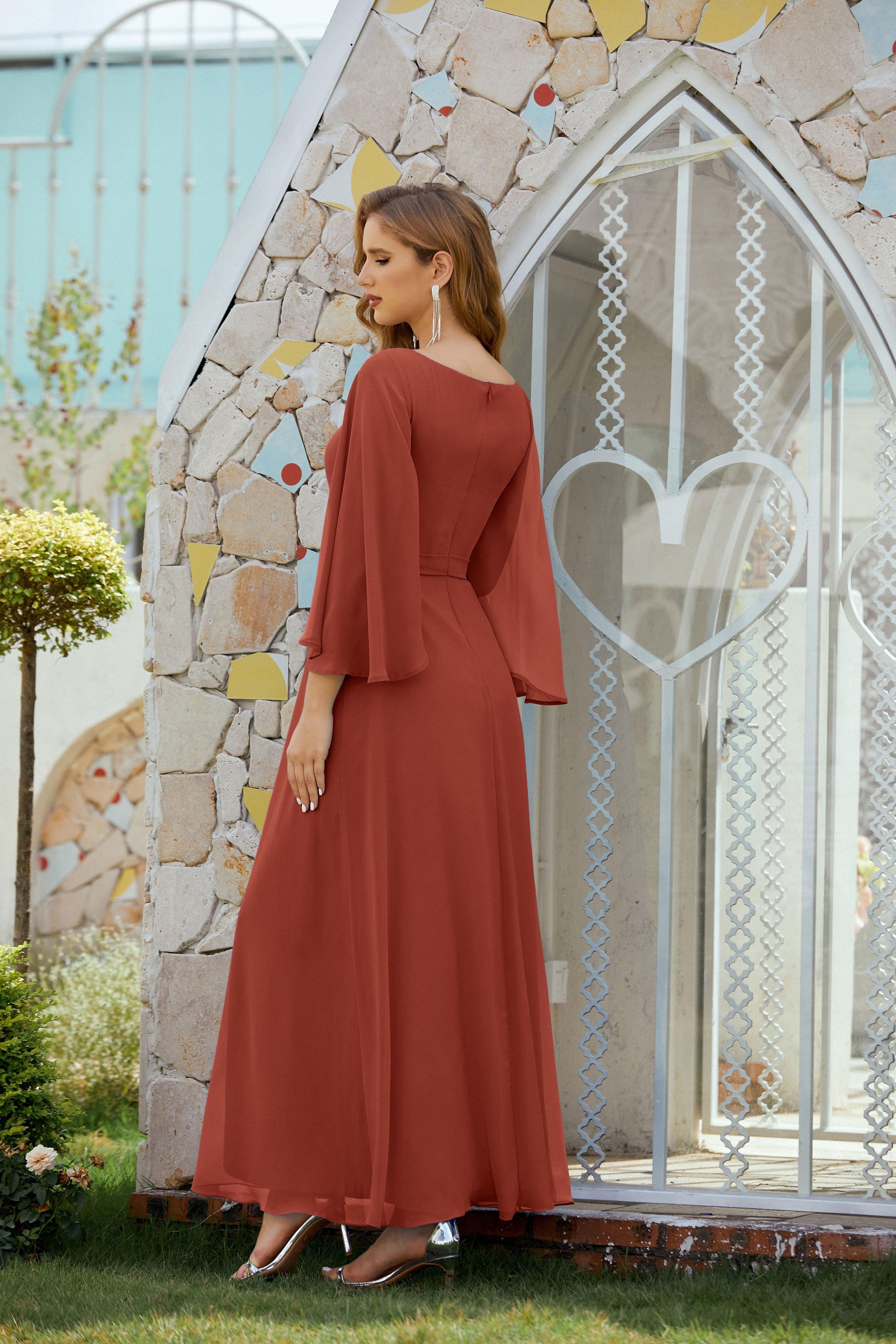 Abito da Sposa della Madre della Sposa Abito da Ballo Formale per Ospite di Matrimonio 28012