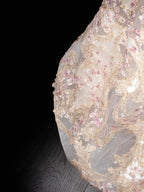 Robe de bal sirène élégante en tulle avec appliques et paillettes, fendue, robe de soirée formelle Y8661