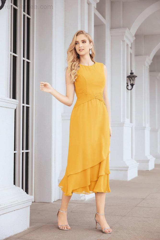 Vestido de Noiva de Duas Peças em Linha A para a Mãe da Noiva Vestido de Festa Formal 28072