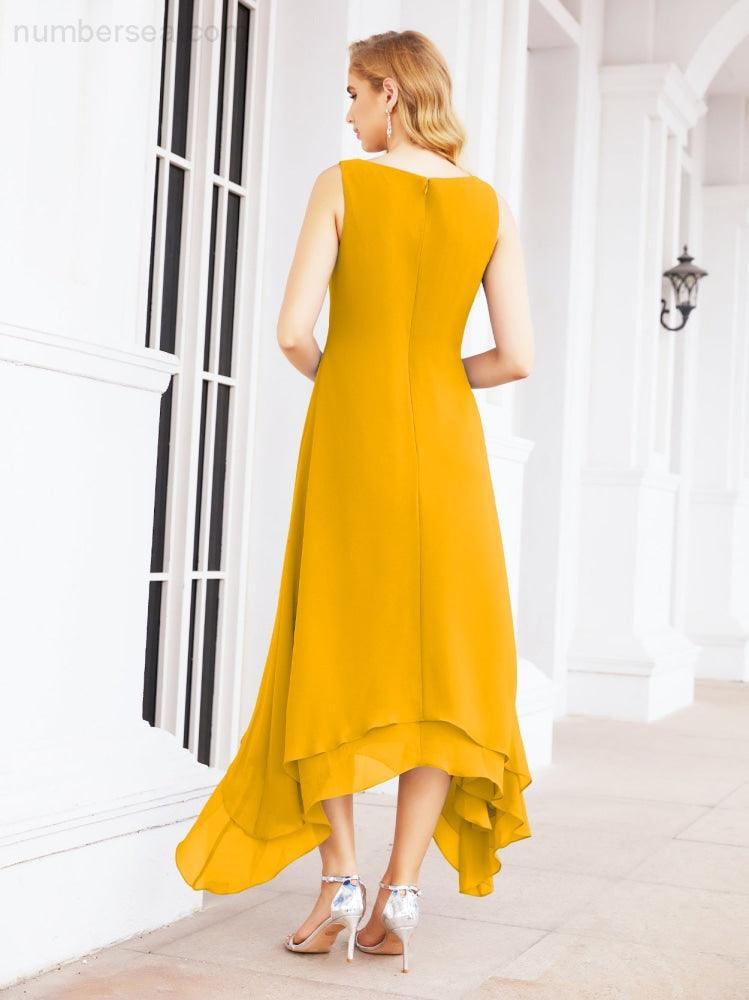 Vestido de Noiva de Duas Peças em Linha A para Mãe da Noiva Vestido de Festa Formal 28073