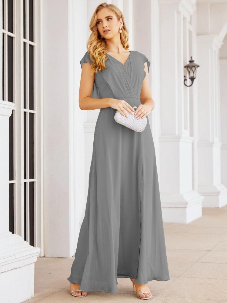 Abiti da damigella Numbersea con mantella, abito formale da ballo, abiti con schiena scoperta per madre della sposa 28058