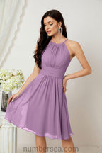 Robe de soirée formelle pour bal de fin d'études ou cocktail Halter 28011