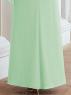 Robe de soirée formelle longue pour mère de la mariée avec cape à volants 28026