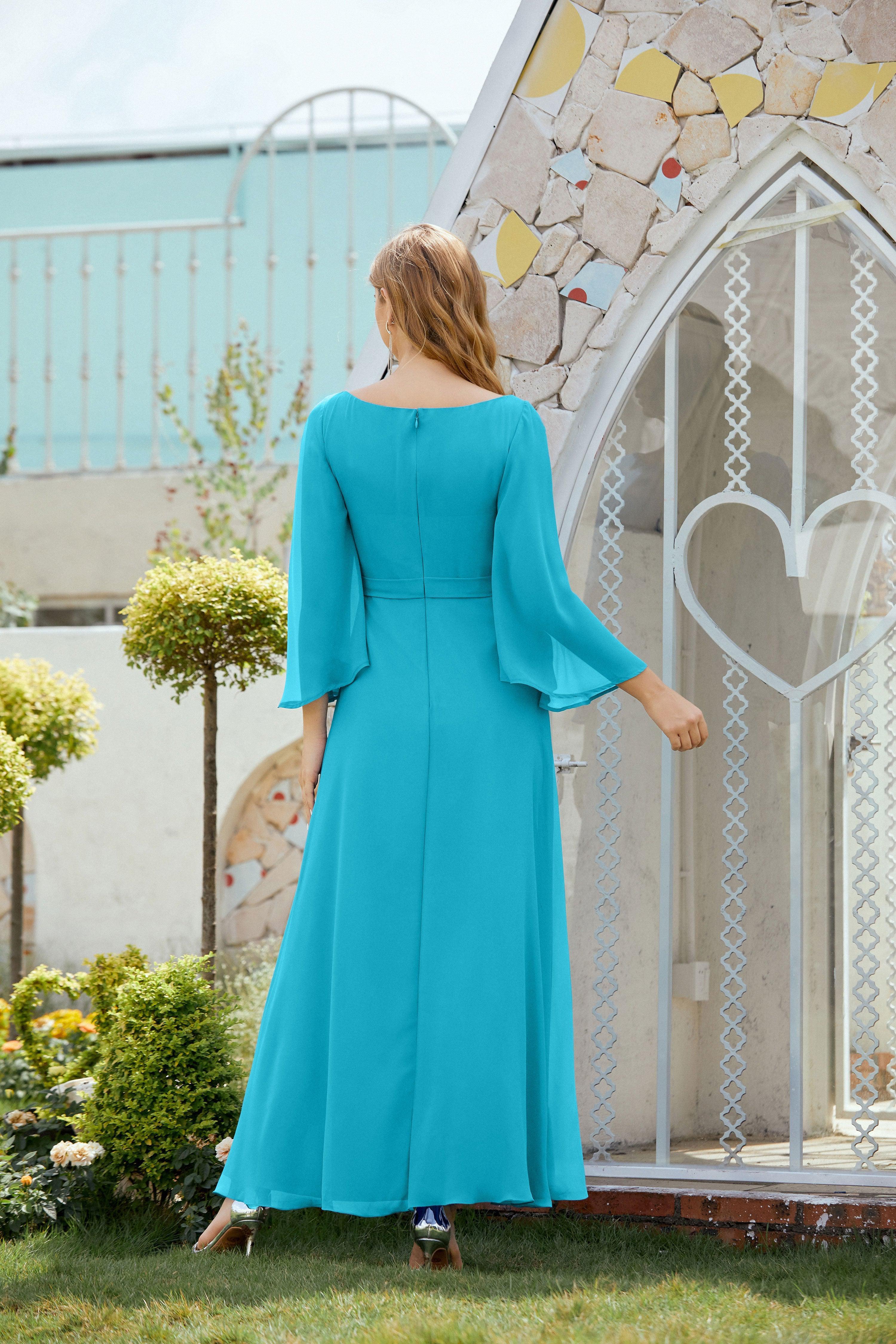 Abito da Sposa della Madre della Sposa Abito da Ballo Formale per Ospite di Matrimonio 28012