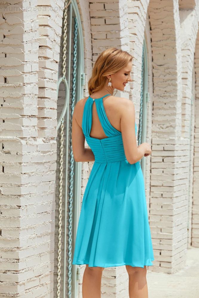 Ärmellose Kleider für den Heimkehrball Formelles Cocktail-Abendkleid Abschlussballkleid 28014