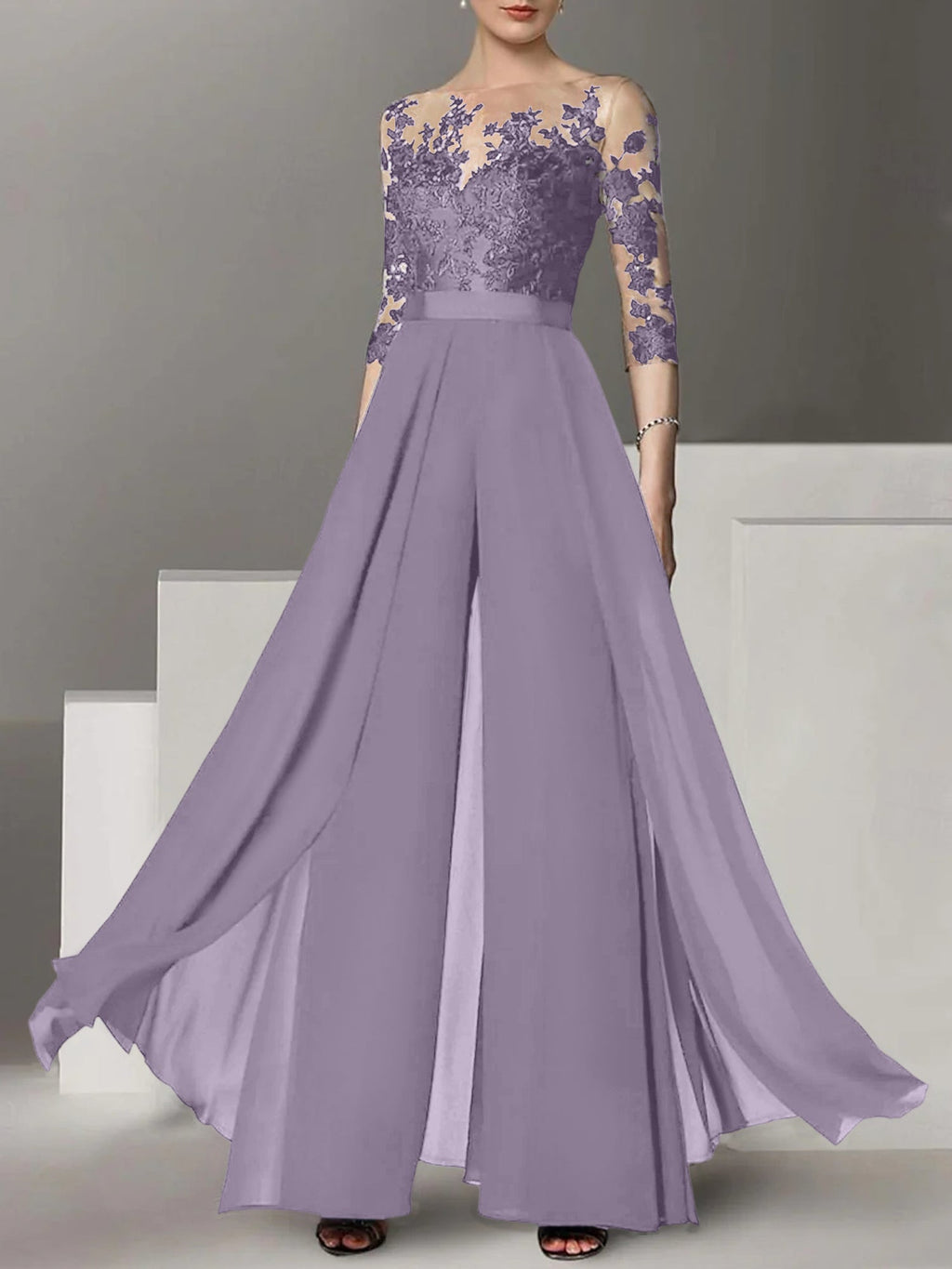 A-Line/Princess Mother of the Bride Dresses with Applique