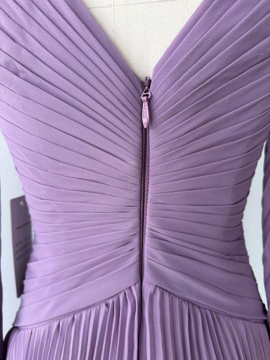 Plus Size V Neck A Line Princess Gown For Mother Of The Bride Ruched Detail