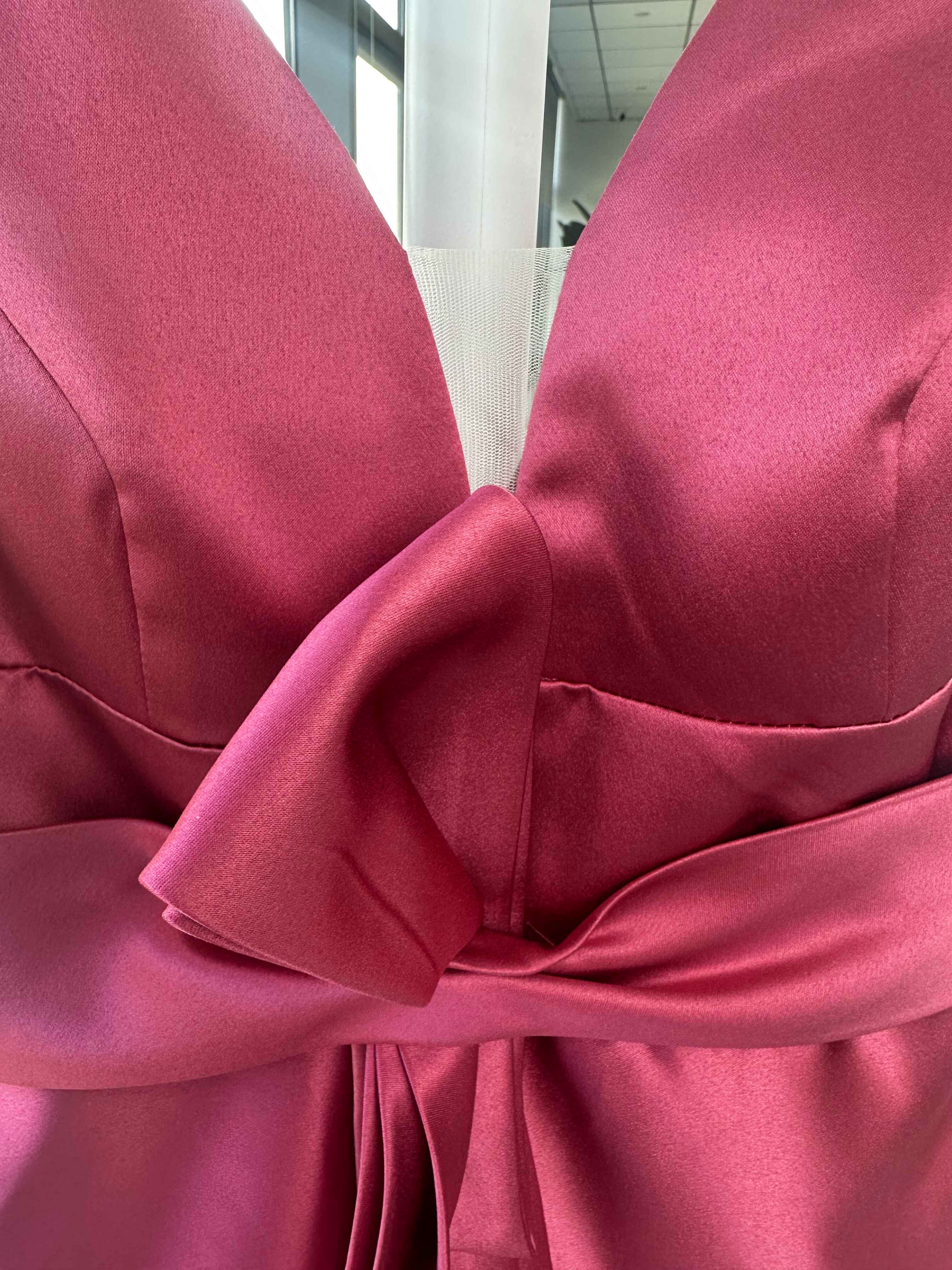 Mother Of The Bride Princess Dress V Neck Sleeveless A Line With Side Split
