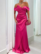 Sweetheart Floor Length Sleeveless Mermaid Trumpet Mother Of The Bride Dress
